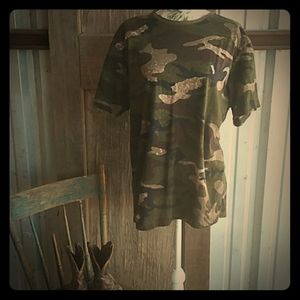 Upcycled bleached T-shirt